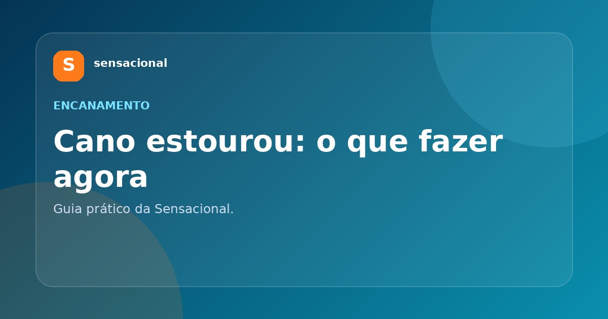 Registro de água e tubulação em situação de vazamento