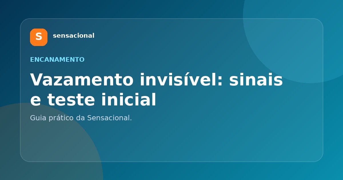 Parede com mancha de umidade causada por possível vazamento